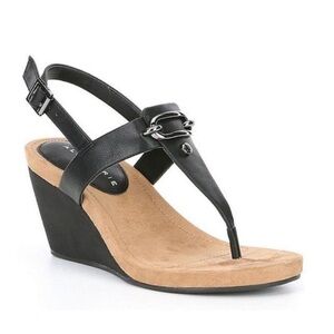 ALEX MARIE BURNETTE WEDGE THONG WOMEN'S SANDAL Size 8